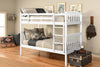 Claire Bunk Bed — Twin / Twin / White