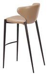 Lino Barstool Taupe — Set of 2