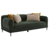 Jade - Chenille Upholstered Modern Track Arm Sofa