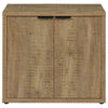 Pepita - 2 Door Engineered Wood Accent Cabinet - Mango Brown