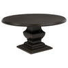 Twyla - 60" Round Wood Dining Room Table - Dark Cocoa