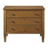 Portico - File Cabinet - Brown Oak