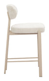 Aurea Counter Stool Light Gray — Set of 2