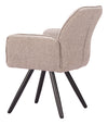 Sieve Swivel Dining Chair Beige — Set of 2