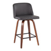 Tintori - Counter Stool With Square Footrest Set