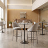 Nordhavn Swivel Barstool Gray
