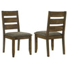 Alston Wood Dining Side Chair Knotty Nutmeg (Set of 2) — product view 1