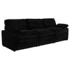 Collins Modular Power Sofa Black — product view 1