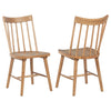 Middleton Solid Wood Dining Side Chair Brown (Set of 2) — product view 1