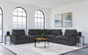 Collins 7-piece Modular Power Reclining Sectional Dark Grey — product view 1