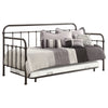 Livingston Metal Twin Daybed with Trundle Dark Bronze — product view 1