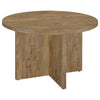 Jamestown Round 47-inch Composite Wood Dining Table Mango — product view 1