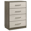 Fenwick 4-drawer Chest of Drawers Grey Oak — product view 1