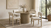 Hamlyn 5-piece Round Wood Dining Set Cream and Natural Oak — product view 1