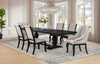Phelps 7-piece Rectangular Dining Table Set Distressed Noir — product view 1