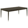 Reseda 81-inch Extension Leaf Dining Table Ash Brown — product view 1