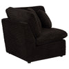 Collins Modular Corner Chair Chocolate Brown — product view 1