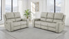 Brickston 2-piece Triple Power Reclining Sofa Set Grey — product view 1