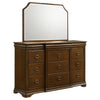 Garland 9-drawer Bedroom Dresser with Mirror Brown Cherry — product view 1