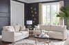 Corliss 2-piece Upholstered Arched Arm Sofa Set Beige — product view 1