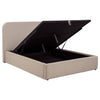 Anders Upholstered Queen Storage Lift Platform Bed Beige — product view 1