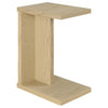 Clower Engineered Wood C-Shaped Sofa Side Table Light Oak — product view 1
