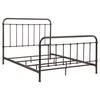 Livingston Metal Queen Open Frame Bed Dark Bronze — product view 1