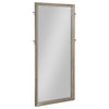 Durango 80-inch Standing Floor Mirror Washed Oak — product view 1