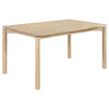 Parkridge 59-inch Rectangular Dining Table White Washed — product view 1
