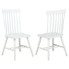 Andrews Windsor Spindle Back Dining Side Chair White (Set of 2) — product view 1