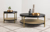 Arini 2-piece Round Coffee and End Table Set Black — product view 1