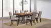 Spring Creek 7-piece Rectangular Dining Table Set Taupe — product view 1