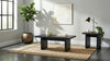Decker 2-piece Coffee and End Table Set Black — product view 1
