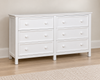 Dock48 Summerlin 6 Drawer Dresser — White