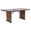 Sherwood 72-inch Rectangular Dining Table Brown — product view 1