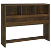 Westpark 49-inch Queen Bookcase Headboard Dark Pine — product view 1
