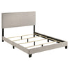 Boyd Upholstered Queen Panel Bed Ivory — product view 1