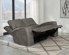Brickston Triple Power Reclining Loveseat Charcoal — product view 1
