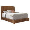 Laughton Banana Leaf Queen Panel Bed Amber — product view 1