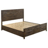 Woodmont Eastern King Storage Bed Rustic Golden Brown — product view 1