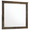 Woodmont Dresser Mirror Rustic Golden Brown — product view 1