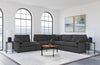Collins 6-piece Modular Power Reclining Sectional Dark Grey — product view 1