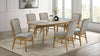 Croyden 7-piece Rectangular Dining Set Weathered Natural — product view 1