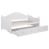 Julie Ann Wood Twin Daybed with Trundle White — product view 1