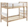 Dakota Wood Twin Over Twin Bunk Bed Natural — product view 1