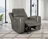 Brickston Triple Power Swivel Glider Recliner Charcoal — product view 1