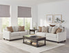 Christine 2-piece Upholstered Sloped Arm Sofa Set Beige — product view 1