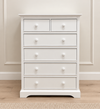 Dock48 Waterford 6 Drawer Chest — White