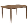 Dortch Oval 63-inch Solid Wood Dining Table Walnut — product view 1
