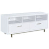 Casey 2-drawer Engineered Wood 60-inch TV Stand White — product view 1